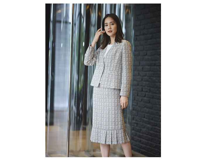 ◎当日発送可能！レリアン セレモニー フリルカラー 花柄（2023SS】花  