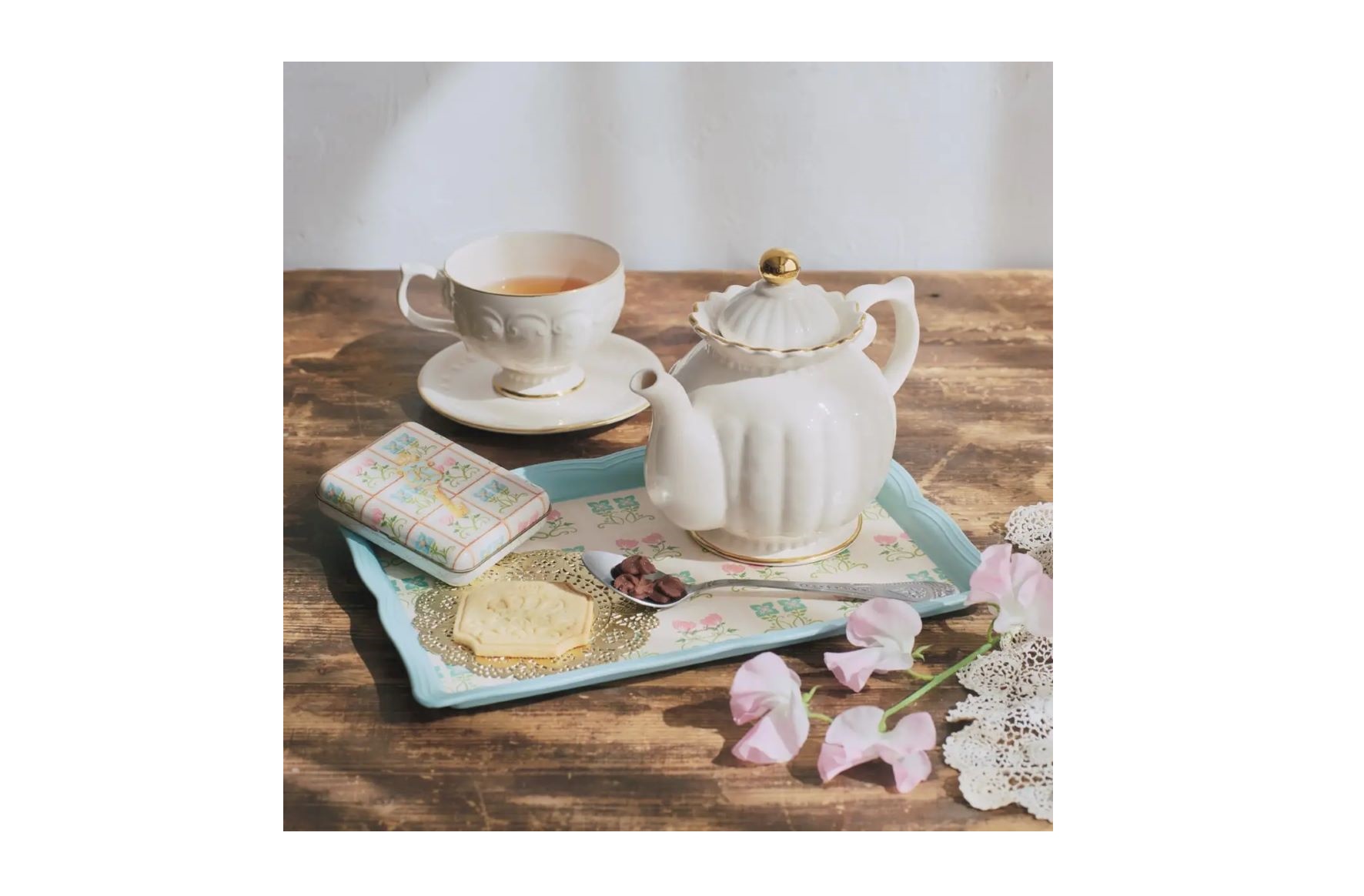 アフタヌーンティー KUNIKA コラボ ティーポット カップ&ソーサー  